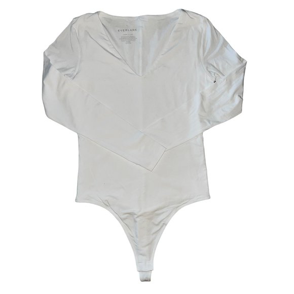 Everlane Basics T-Shirt Set (3) in White, Navy Blue, & Teal Size Medium - Picture 3 of 11